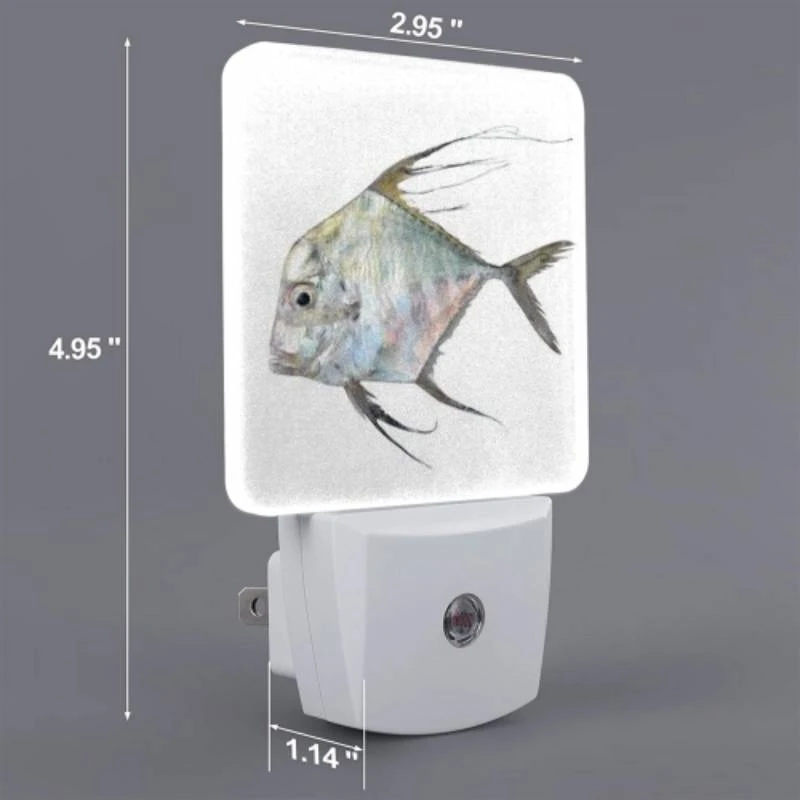 Night Light Set of 2, A fish with a long tail and a yellow and white body. Night Light Set Of 2, A Fish With A Long Tail And A Yellow And White Body. -Acrylic Night Light Shop ee2af1b4148aff8ebe3ae0ac157408c91b415813