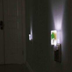 Night Light, A Tree With Green And Yellow Leaves. -Acrylic Night Light Shop ef4b827e82cdc3f173b5a505b071537e06efa89c