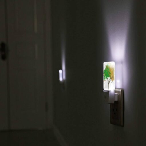 Night Light, A Tree With Green And Yellow Leaves. -Acrylic Night Light Shop ef4b827e82cdc3f173b5a505b071537e06efa89c