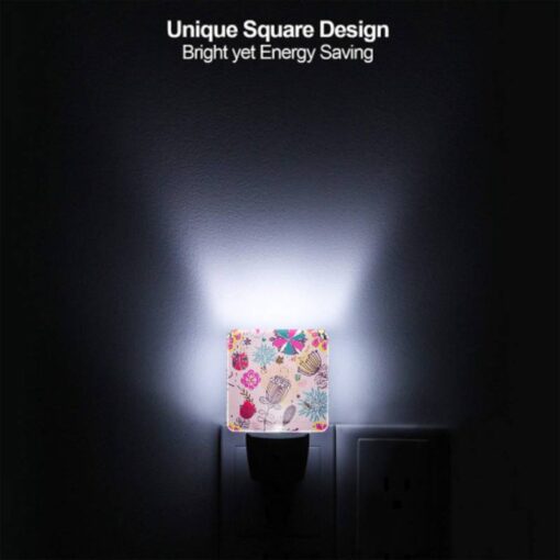 Night Light, A Colorful Floral Pattern With Pink -Acrylic Night Light Shop ef4d43412af8e99f14f0f83f2b2c26912f6b8aba