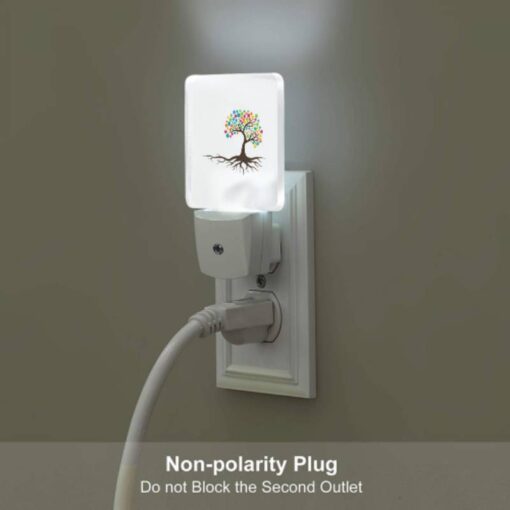 Night Light Set Of 2, A Tree With Many Colors On It. -Acrylic Night Light Shop eff2fa9f49af1186c400b8fbd032d218c2127a1f