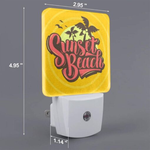 Night Light, A Sunset Beach Logo With A Palm Tree. -Acrylic Night Light Shop f067d58d9faa12455ec7fd1cf8b68581cb3ae83d