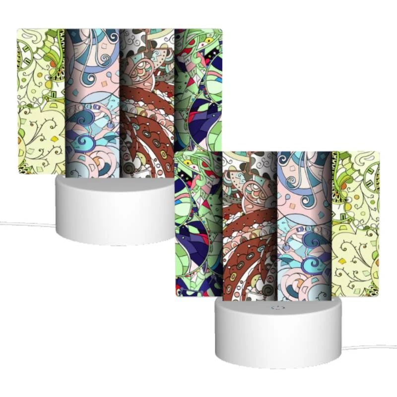 Rectangular Acrylic Night Light, Four different colored designs of swirls and patterns. Rectangular Acrylic Night Light, Four Different Colored Designs Of Swirls And Patterns. -Acrylic Night Light Shop f0848dd7b3a15c0a0e0258bdba9b90d2740337e0