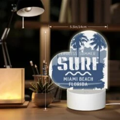 Love Acrylic Night Light, A Poster Advertising The Miami Beach -Acrylic Night Light Shop f122f237b521f136c8cafd8e3eb95737ce3a2d7c