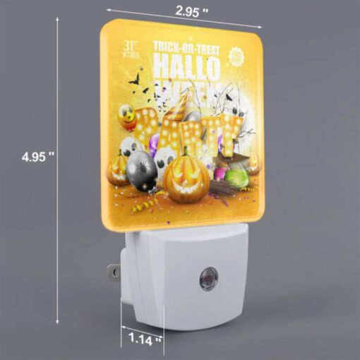 Night Light Set Of 2, A Poster Advertising A Halloween Party. -Acrylic Night Light Shop f1389f7f45989636260cd7f8edea3e31f95ef60b