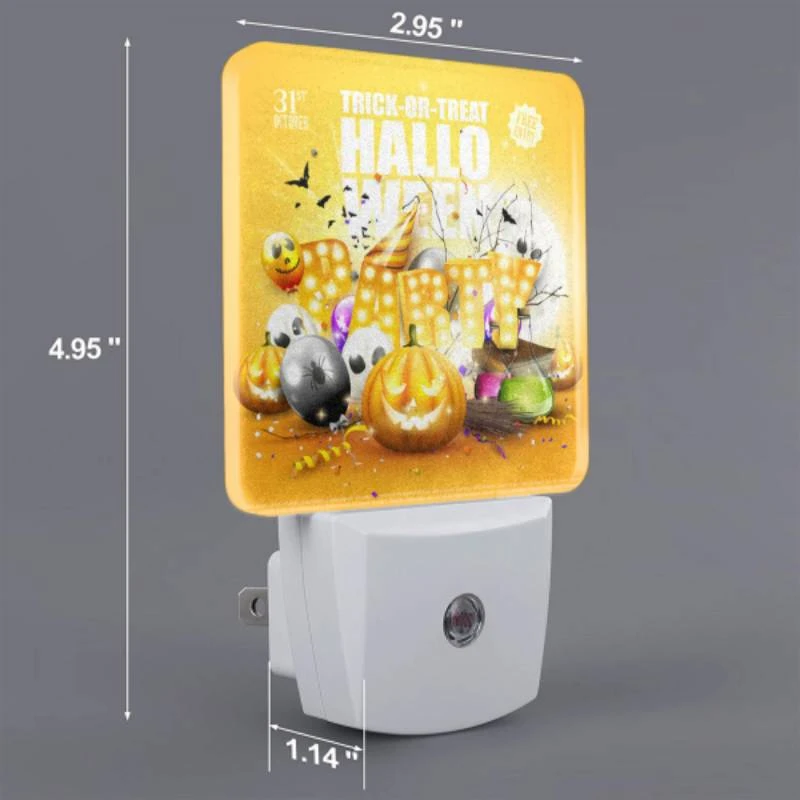 Night Light Set of 2, A poster advertising a Halloween party. Night Light Set Of 2, A Poster Advertising A Halloween Party. -Acrylic Night Light Shop f1389f7f45989636260cd7f8edea3e31f95ef60b