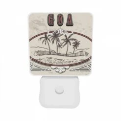 Night Light Set Of 2, A Picture Of Palm Trees With The Word Goa Written Above It. 7 Night Light Set Of 2, A Picture Of Palm Trees With The Word Goa Written Above It. -Acrylic Night Light Shop f138df3999a3d3818779e3bd55d0f3b02bc2992b