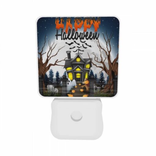 Night Light Set Of 2, A Halloween Scene With A House -Acrylic Night Light Shop f15a13b4460f7907966c3ede7f7605024a22d974