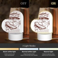 Love Acrylic Night Light, A Beach Umbrella Is Open And Shading A Lounge Chair. -Acrylic Night Light Shop f162851aafd1598d874d7f052b8b00cb55bc5c97
