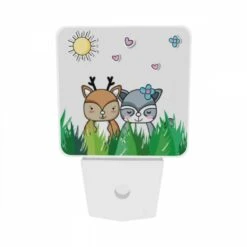 Night Light Set Of 2, Two Cartoon Animals -Acrylic Night Light Shop f1c1351b2afa394623b5e7e8afcb96e8c4e0a5c0