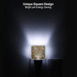 Night Light Set Of 2, A Pattern Of Birds And Flowers On A Brown Background. 3 Night Light Set Of 2, A Pattern Of Birds And Flowers On A Brown Background. -Acrylic Night Light Shop f1e2d666442a4d4c81008f676c1c71bb637e18a4