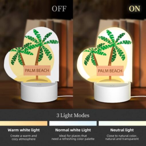 Love Acrylic Night Light, A Sign That Says Palm Beach. -Acrylic Night Light Shop f2233ea8c8e768ea8ae942c9379097c15cdd91ce