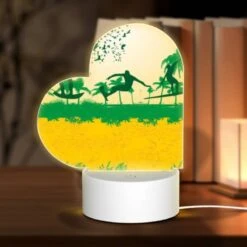 Love Acrylic Night Light, A Surfer Is In The Air