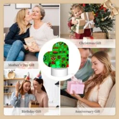 Love Acrylic Night Light, A Green And Red Patterned Fabric With Various Plants And Animals On It. 7 Love Acrylic Night Light, A Green And Red Patterned Fabric With Various Plants And Animals On It. -Acrylic Night Light Shop f3d90cde574d6c5fe69454e2acdc1a0fa15cf7a0