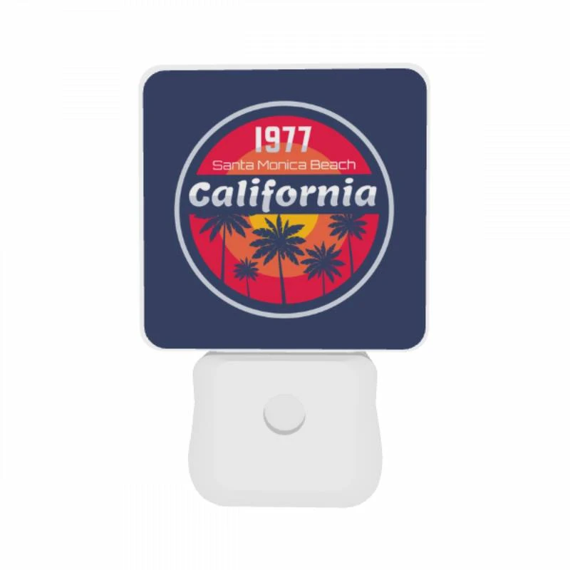 Night Light Set of 2, A logo for Santa Monica Beach California. Night Light Set Of 2, A Logo For Santa Monica Beach California. -Acrylic Night Light Shop f4642bf51d0c2e153607685968c109ccb1eb907a