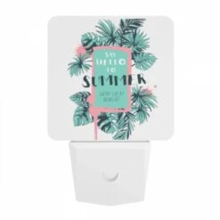 Night Light, A Colorful Poster That Says "Say Hello To Summer" With A Palm Tree On It. 7 Night Light, A Colorful Poster That Says "Say Hello To Summer" With A Palm Tree On It. -Acrylic Night Light Shop f52eea3a80e885e87171902beca3ba4f91901b3e