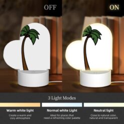 Love Acrylic Night Light, A Cartoon Drawing Of A Palm Tree. -Acrylic Night Light Shop f59cab3e18a211d360c1871efcc0a865daecbf47