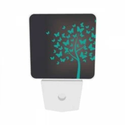 Night Light Set Of 2, A Tree With Green Leaves And Blue Butterflies. 6 Night Light Set Of 2, A Tree With Green Leaves And Blue Butterflies. -Acrylic Night Light Shop f5c32c93d9a88ab953dc16a43e2b579bb25b55e9