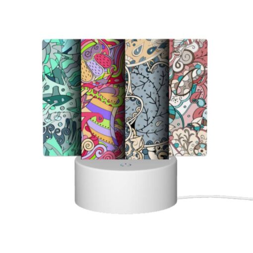 Rectangular Acrylic Night Light, Four Different Colored Designs Of A Tree. -Acrylic Night Light Shop f6a52c436c86686a69ff1470148c9431f47bb7ba