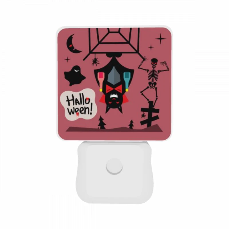 Night Light Set of 2, A Halloween cartoon with a bat Night Light Set Of 2, A Halloween Cartoon With A Bat -Acrylic Night Light Shop f7f23ebe08dcb255f2ebf8ec9588bb67f75d87df