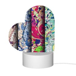 Love Acrylic Night Light, Four Different Colored Paintings Of Flowers. -Acrylic Night Light Shop f858693aa3c73c5929397c714adbad4acbfaa97b