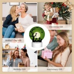 Round Acrylic Night Light, A Spooky Halloween Scene With A Full Moon And Bats. 7 Round Acrylic Night Light, A Spooky Halloween Scene With A Full Moon And Bats. -Acrylic Night Light Shop f8fe4d1a77bd06d96b89a20b85d8502ba9770daf