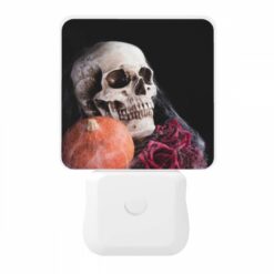 Night Light, A Skeleton Is Holding A Pumpkin And A Rose. -Acrylic Night Light Shop f9a4d95fda76325060b0c37f8e8b622bf75682f3