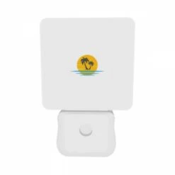 Night Light Set Of 2, A Yellow Sun With Palm Trees In The Ocean. -Acrylic Night Light Shop faa5d460c99dc13e49ad672babf293ec51147964