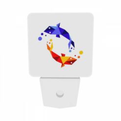 Night Light Set Of 2, A Red And Yellow Fish Swimming In The Ocean. -Acrylic Night Light Shop faafa91db5006890d162639d3a90821aa3d888de