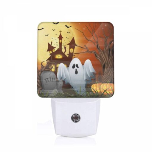 Night Light, A Spooky Scene With A Haunted House -Acrylic Night Light Shop fc0ac55b16754e0ee9cc71724265783c2fe605ed
