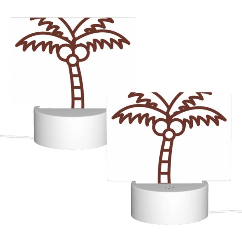 Rectangular Acrylic Night Light, A brown and white drawing of a palm tree. Rectangular Acrylic Night Light, A Brown And White Drawing Of A Palm Tree. -Acrylic Night Light Shop fcf51fbd78e6009c1948d125c2a3c05b2d5d2938