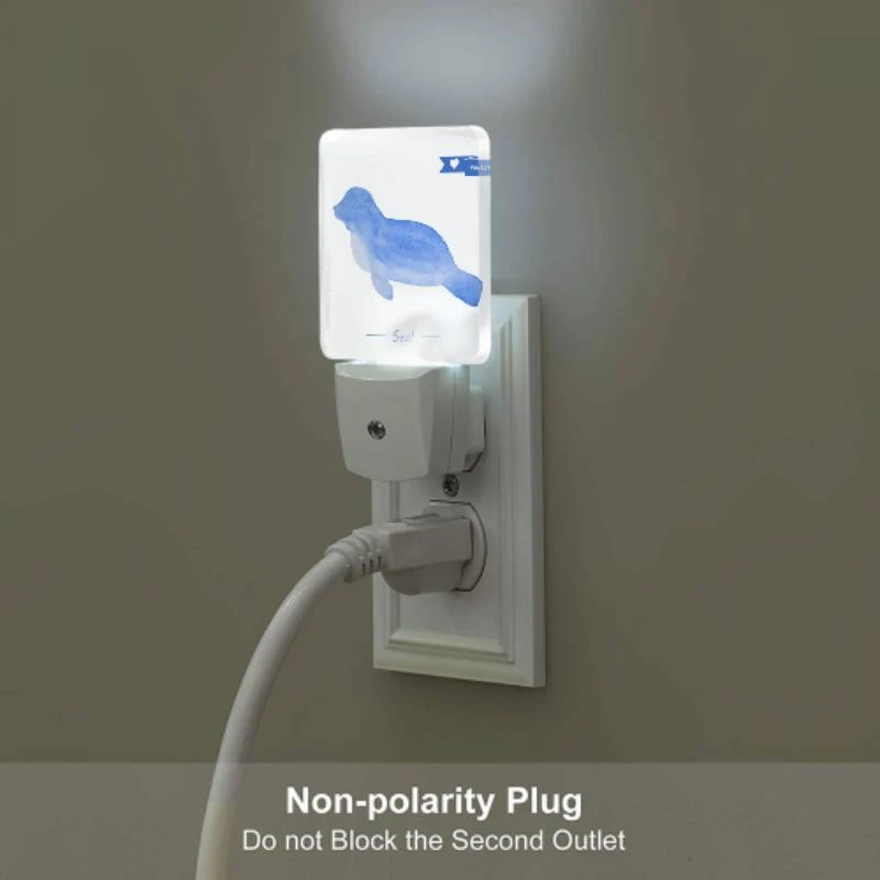 Night Light, A blue seal is shown in a cartoon style. Night Light, A Blue Seal Is Shown In A Cartoon Style. -Acrylic Night Light Shop fd7685b0a6fd3c0df48b44a8b7ba6234c962ef67