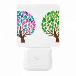 Night Light, Two Trees With Different Colored Leaves. -Acrylic Night Light Shop fe2ad1e27baffd888dd6b3b8ffe3c9e8ec954474