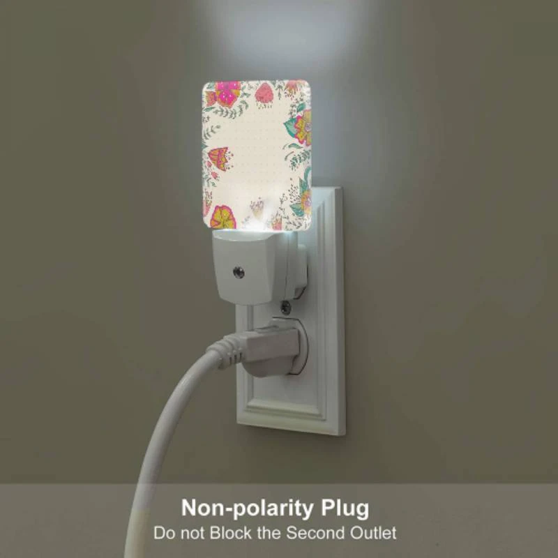 Night Light, A colorful floral pattern is displayed on a white background. Night Light, A Colorful Floral Pattern Is Displayed On A White Background. -Acrylic Night Light Shop febdfd2bd5e6a75cd30b7d892fbfa620eef8c29d