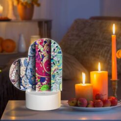 Love Acrylic Night Light, Four Different Colored Paintings Of Flowers. -Acrylic Night Light Shop fee3d348f504050e93b2069d68ba7401bfdf1dd4