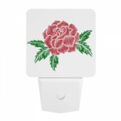 Night Light, A Red Rose With Green Leaves. -Acrylic Night Light Shop ff9b379cb0fd2d0a485c3f1f1addc11c531a8def