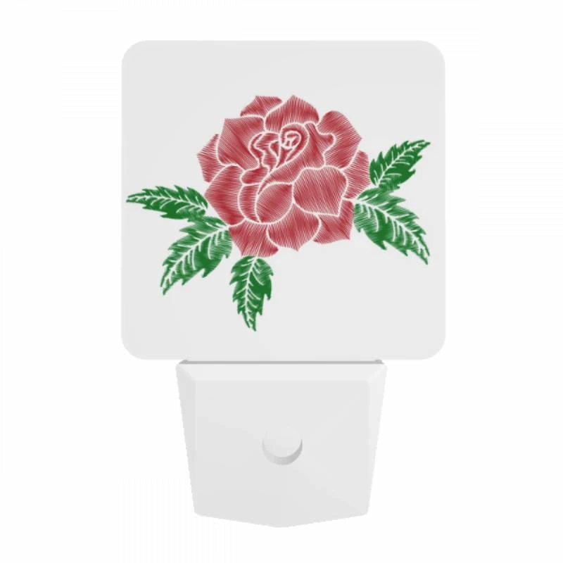 Night Light, A red rose with green leaves. Night Light, A Red Rose With Green Leaves. -Acrylic Night Light Shop ff9b379cb0fd2d0a485c3f1f1addc11c531a8def