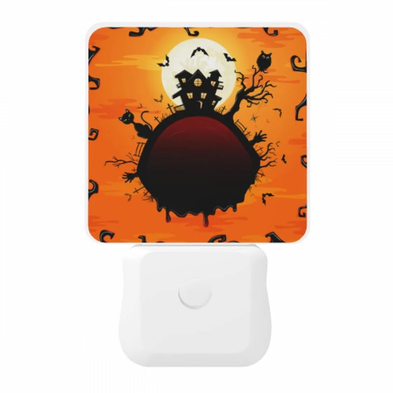 Night Light, A cartoon of a house with a moon in the sky and a cat on the left side. Night Light, A Cartoon Of A House With A Moon In The Sky And A Cat On The Left Side. -Acrylic Night Light Shop ffc9e2ce77d36d1f1cf501376e5ba4e55dc5643d